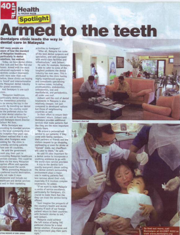 Malay Mail - Armed to the teeth